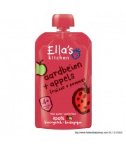 Ella's Kitchen 4+  Strawberry / Apple  100g